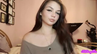 Xq Bunny brunette latina with blue eyes smoking blowing smoking your face